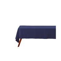 Cotton Classics Navy 230 x 150cm Cotton Rectangular Tablecloth