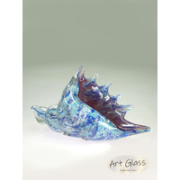 Bohemia Crystal CN Art Glass 15cm Seashell