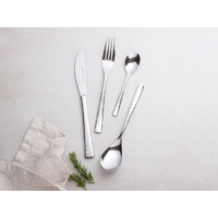 Wayland Hammered 16-piece Stainless Steel Cutlery Set