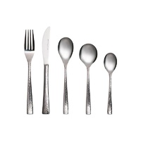 Wayland Hammered 36-piece Stainless Steel Cutlery Set