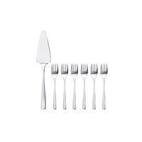 Wayland 7 Piece Cake Server & Fork Set