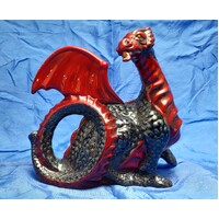 Royal Doulton Flambe Dragon RDICC 1993 Figurine HN3552