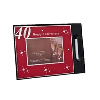 Photo Frame Celebration Signature 40th Anniversary