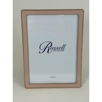 Blush/Goldtone Beaded 13 x 18cm (5 x 7") Photo Frame