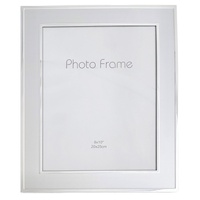 Frosted Silver Aluminium Helmer 20 x 25cm (8 x 10") Photo Frame