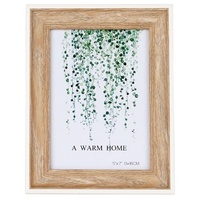 Natural Look with White Edge Eden 13 x 18cm (5 x 7") Photo Frame 