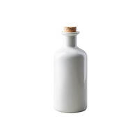 Epicurious White 500ml Oil Bottle with Cork Lid