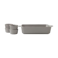 Radiance Grey 5 Piece Bakeware Set