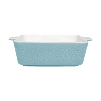 Maxwell & Williams Blooms Collection Blue Square Baker