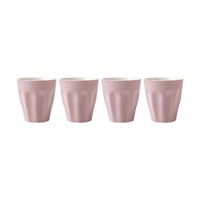 Blend Set of 4 Sala Rose 100ml Espresso Cups