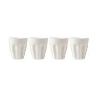 Blend Set of 4 Sala White 100ml Espresso Cups