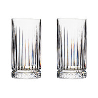 Cocktail & Co. Set of 2 Atlas 435ml Highball Glasses