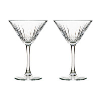 Cocktail & Co. Set of 2 Atlas 220ml Martini Glasses