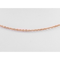 Stainless Steel Rose Gold Plated Trace 45cm Chain Necklace