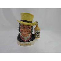 Royal Doulton Jim Beam Character Jug/Liquor Container Old Mr Turveydrop - CLEARANCE