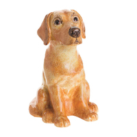 20cm Yellow Labrador Money Box
