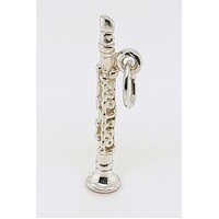 Sterling Silver Clarinet Charm/Pendant