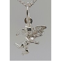 Sterling Silver Cupid Charm/Pendant
