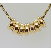 9 Carat Yellow Gold 7 Lucky Rings