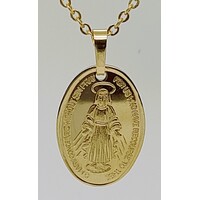 Sterling Silver Miraculous Medallion
