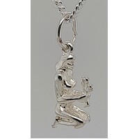 Sterling Silver Zodiac Virgo Charm/Pendant