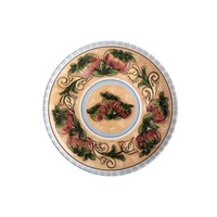 Ceramica Salerno 36cm Apples Round Platter - Clearance