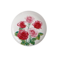 Katherine Castle Floriade Roses 20cm Fine Bone China Plate