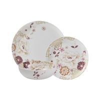 Maxwell & Williams 12 Piece Kimono White Dinner Set