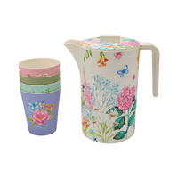 Maxwell & Williams Botanica Collection 5 Piece Melamine Jug & Tumbler Set