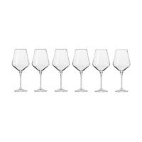 Avant-Garde Red 560ml Wine Glasses Set of 6