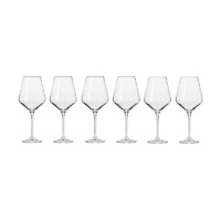 Avant-Garde Red 460ml Wine Glasses Set of 6