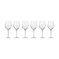 Harmony Set of 6 370ml White Wine Glasses