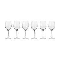 Harmony Set of 6 370ml White Wine Glasses