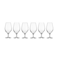 Harmony Set of 6 Beer 400ml Glasses
