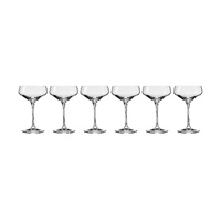 Krosno Set of 6 Avant-Garde 290ml Cocktail Glasses