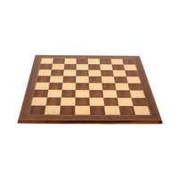 Dal Rossi Italy 50cm Walnut Timber Inlaid Chessboard
