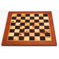 Dal Rossi Italy 40cm Walnut Chessboard with Shiny Finish