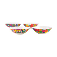 Maxwell & Williams Donna Sharam Byron Collection Set of 4 Melamine Bowls