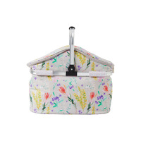 Maxwell & Williams Wildflowers 40 Litre Insulated Carry Basket