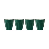 Blend Sala Set of 4 Forest Green 265ml Latte Cups