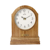 Light Timber Mantle Clock CLLN-416