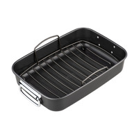 BakerMaker Non-stick 38 x 26cm Roasting Pan with Rack