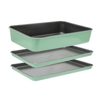 BakerMaker Non-stick Set of 3 Roasting Pans