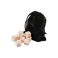 Cocktail & Co. Set of 9 Reusable Rose Gin Stones