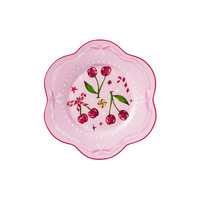 Maxwell & Williams Fa La La Pink Scallop Rim Plate