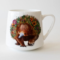 Marini Ferlazzo 450ml Fine China Echidna Bushwalk Mug