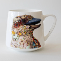 Marini Ferlazzo 450ml Fine China Kookaburra Mug