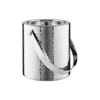 Cocktail & Co. Lexington Hammered Silver 1.5 Litre Ice Bucket