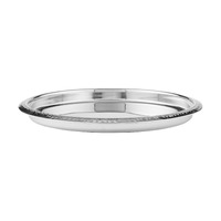 Cocktail & Co. Lexington Hammered Silver 35.5 x 2.5cm Round Tray