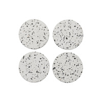 Cocktail & Co. Royce Set of 4 Terrazzo 10cm Round Coasters